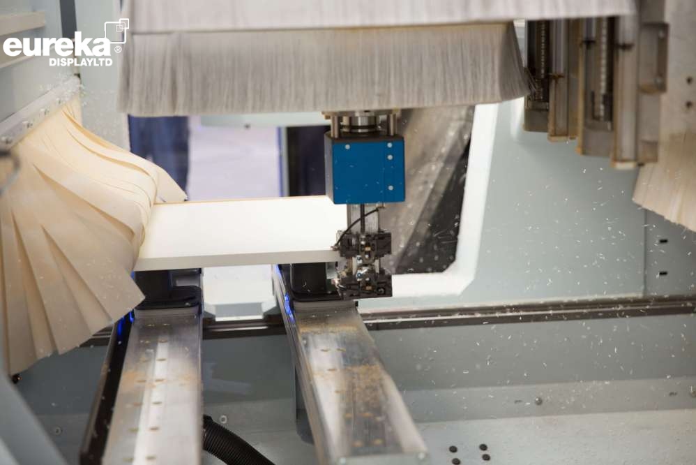 A bord being given rounded corners